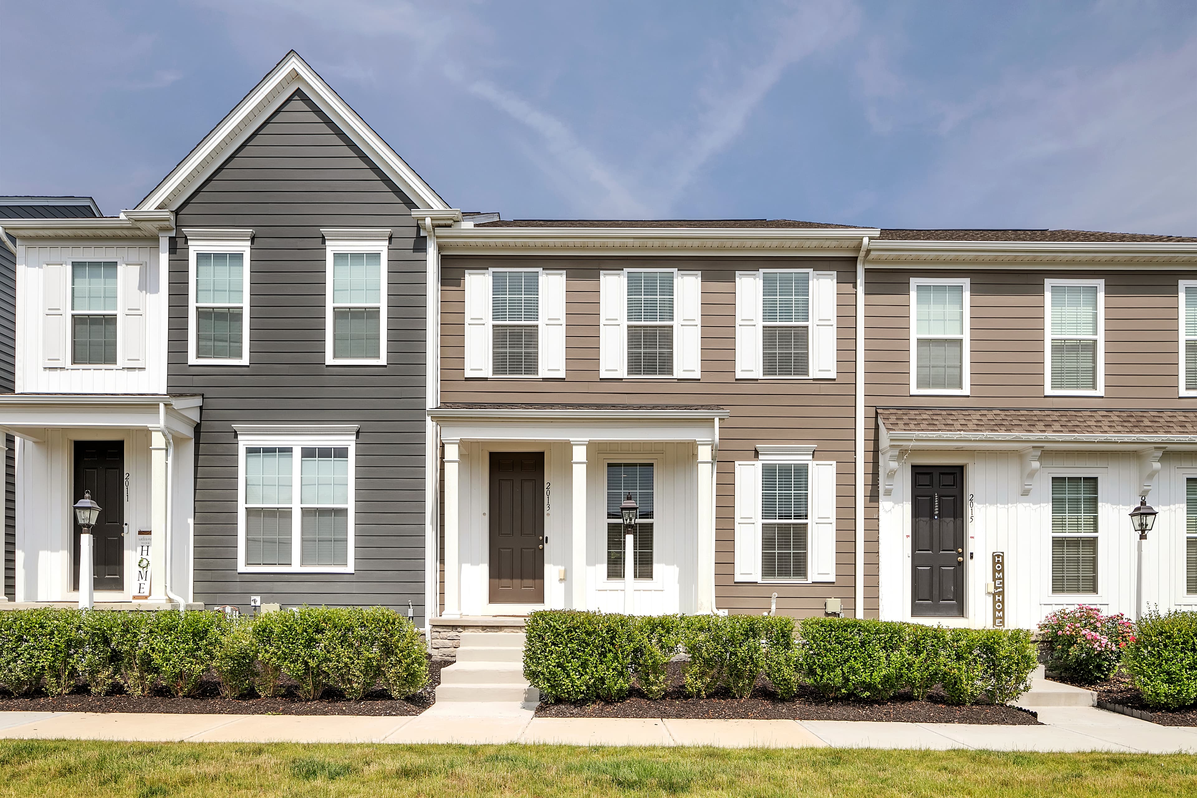 Suburban Pittsburgh townhome of the kind owners lease rather than sell
